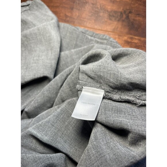 J.Jill Gray Casual Button Down Back Casual Minimalist Long Sleeve Sz M - Picture 6 of 7